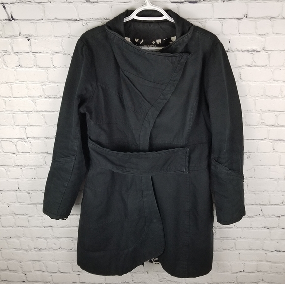 Schwiing Jackets & Blazers - SCHWIING | distressed denim asymmetrical jacket
